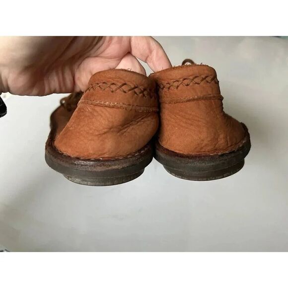 Earth Men’s Leather Ankle Boots Moccasin Size 44 - Picture 4 of 7